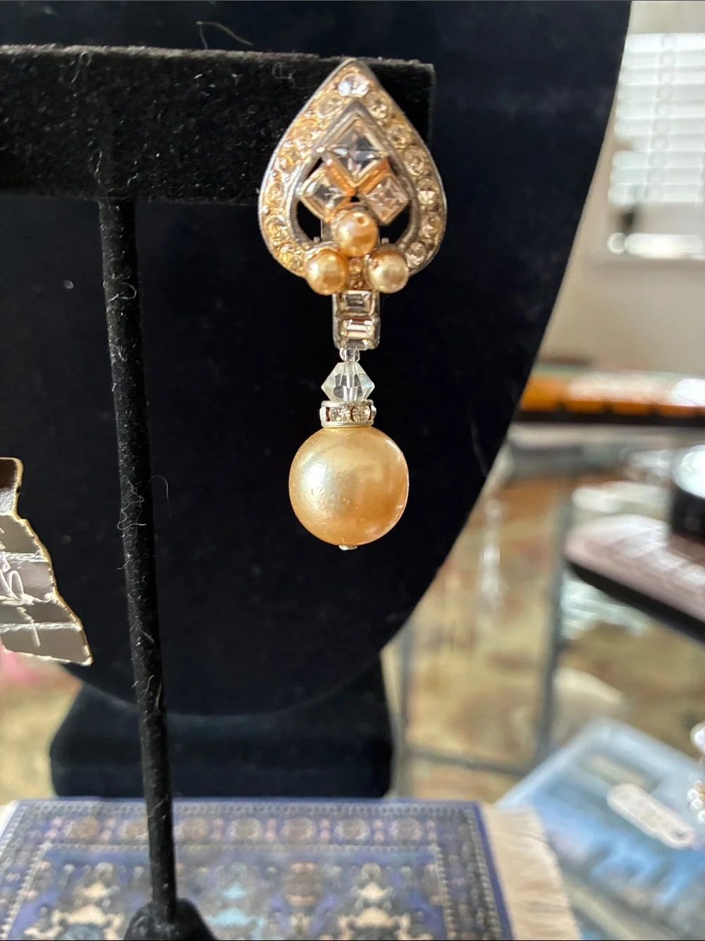 Gold Pearl Drop Earrings - Elegant Women’s Jewelry